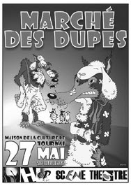 Affiche Marché des dupes